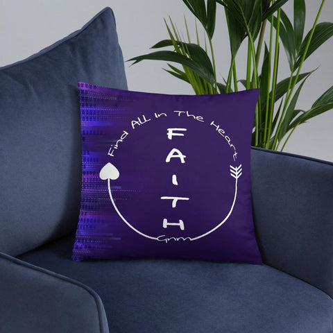 Basic Pillow<br>Faith<br>Find All In<br>The Heart