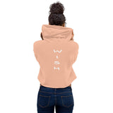 Crop Hoodie - Wish<br>We Invite Spirits Help