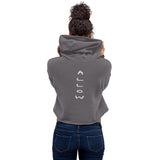 Crop Hoodie - Allow<br>All Love Leave Out Worries