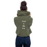 Crop Hoodie - Wish<br>We Invite Spirits Help